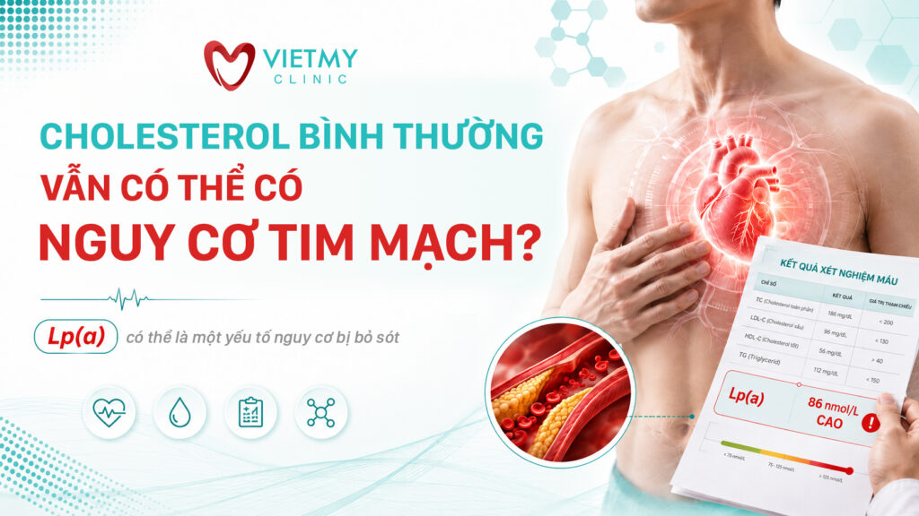 ALT: Cholesterol bình thường vẫn có thể có nguy cơ tim mạch do Lp(a) cao